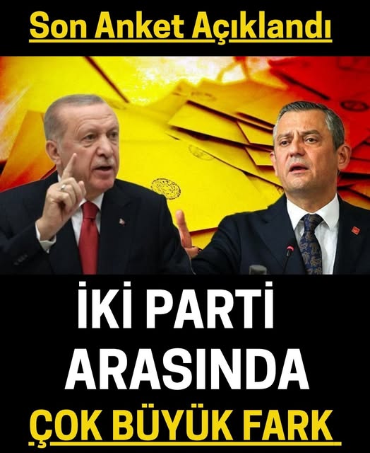 Son Seçim Anketi Şok: Fark Çok Büyük